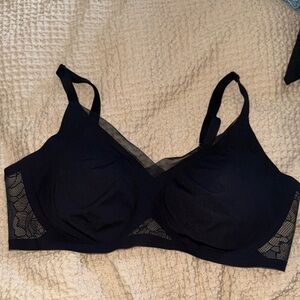 Honeylove Black Mesh Detail Bra